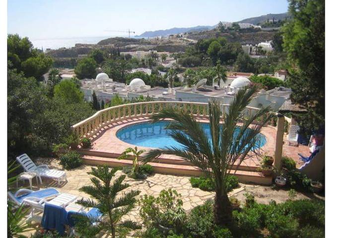 Casa vacanza per 4 persone, con terrazza e giardino, con animali domestici in Mojácar Playa