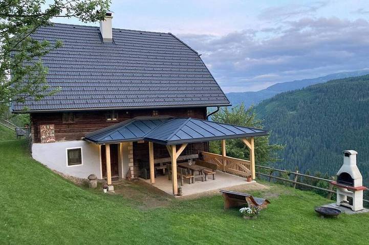 Blockhütte für 6 Personen, mit Garten in Murau