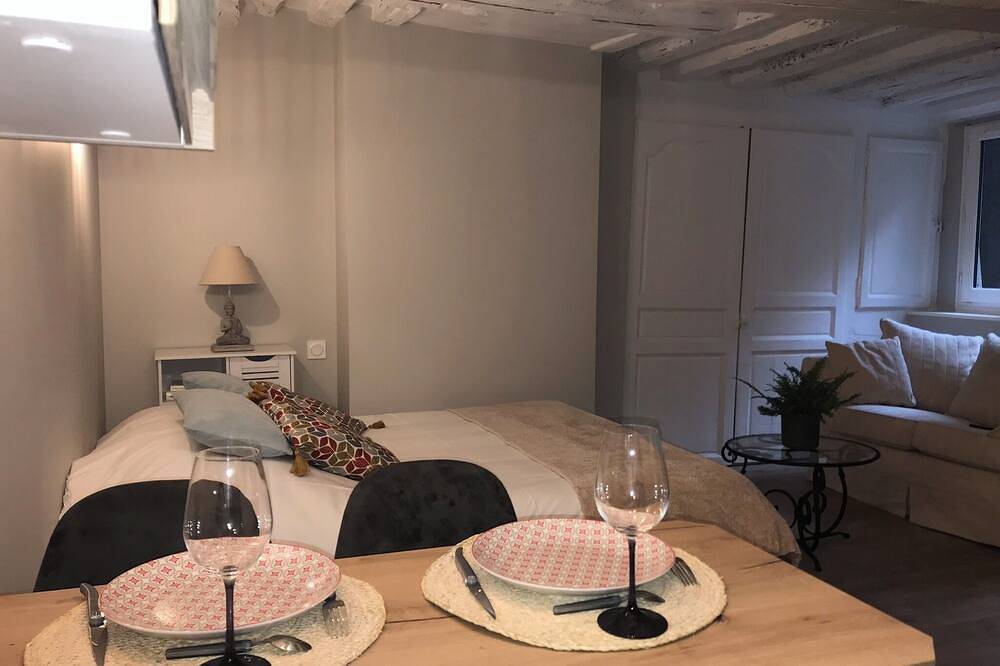 Geheel appartement, La P'tite Gise - Studio Cosy Hyper Centre Honfleur in Honfleur, Lisieux en omgeving