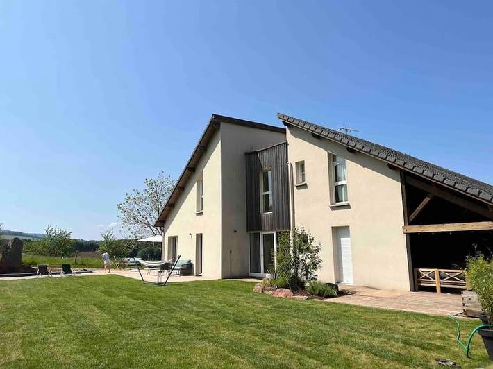Villa pour 15 personnes, avec piscine ainsi que jardin et vue, animaux acceptés dans les Vosges - 3
