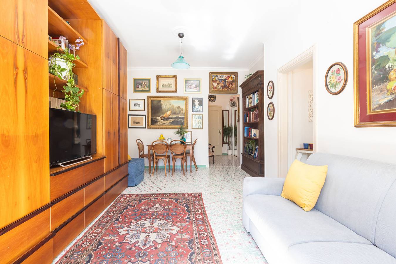 Appartement 'Casa Beatrice' met Bergzicht, Wi-Fi en Airconditioning in Sorrento, Provincie Naples