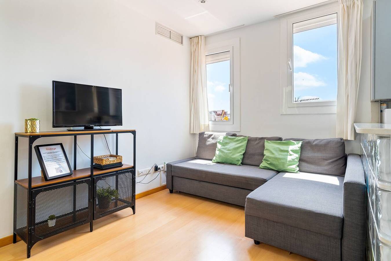 Ganze Wohnung, Ferienwohnung für 4 Personen mit Terrasse in Barcelona Zentrum, Barcelona