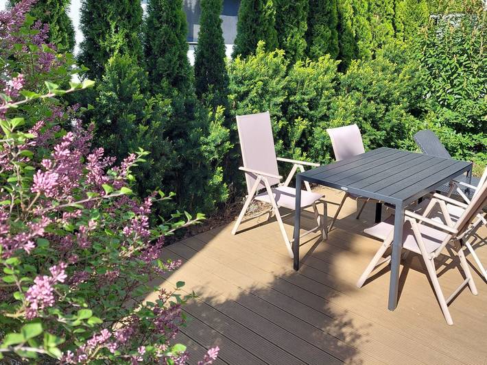 Apartament wakacyjny dla 6 osób, z Balkon i Taras oraz Ogród w Łukęcin