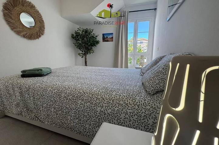 House for 4 people. Single-story. Garden. 2 minutes from the beach/downtown. in Corralejo, La Oliva