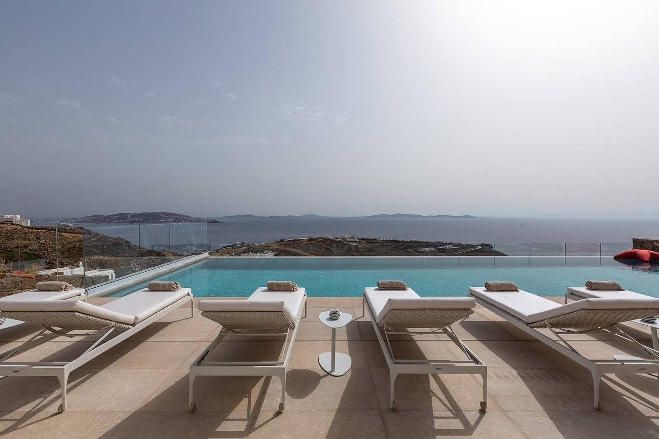Villa für 18 Personen mit Meerblick in Agios Stefanos, Mykonos