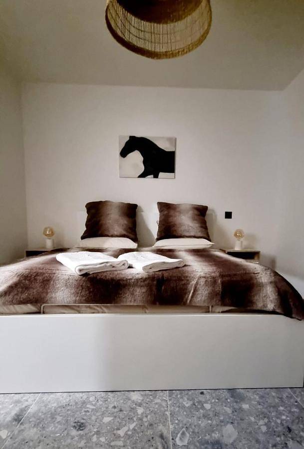 Chambre d'hôtes au Haras d'Agathe et ses princes in Mandres, Région d'Évreux