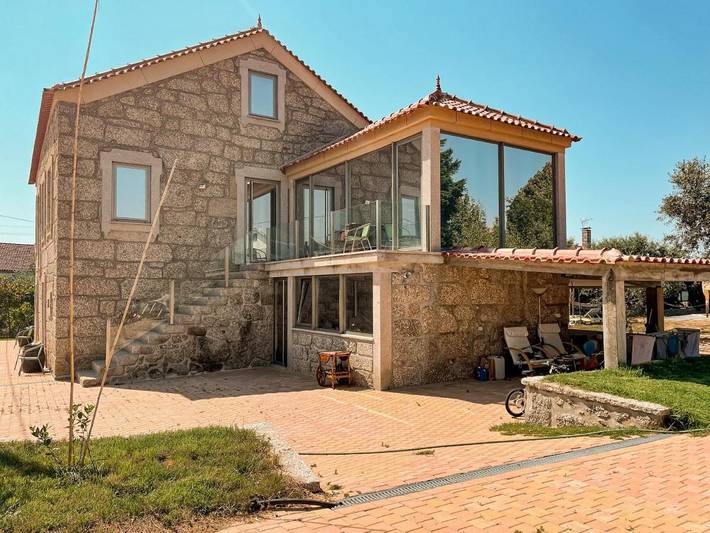 Casa de férias para 2 pessoas, com Terraço e Jardim e ainda Piscina infantil and Piscina em Seia