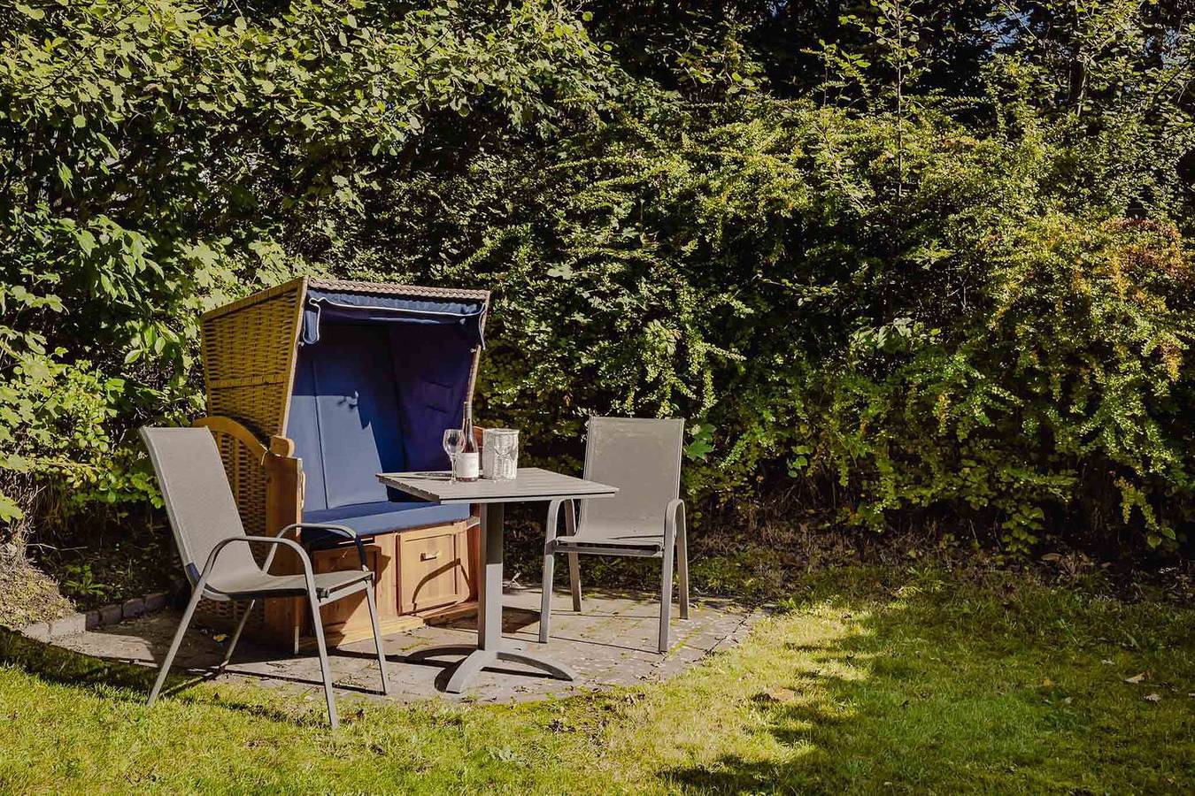 Ganze Wohnung, Appartement Muddel, stilvoller Rückzugsort, zentral und mit eigenem Garten in Westerland, Sylt (Gemeinde)