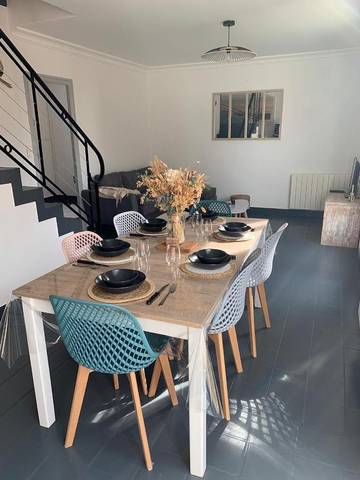 Cottage pour 6 personnes, avec vue et terrasse à Guer