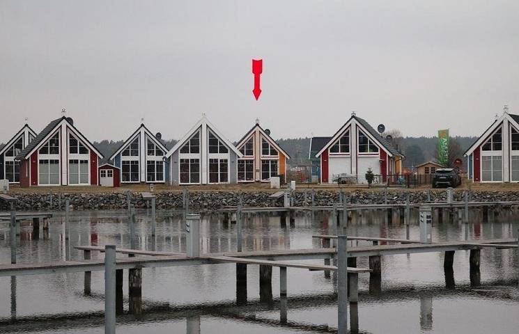 Skandinavisches Ferienhaus 2. Reihe zum Wasser für 6 Personen in Zerpenschleuse, Wandlitz