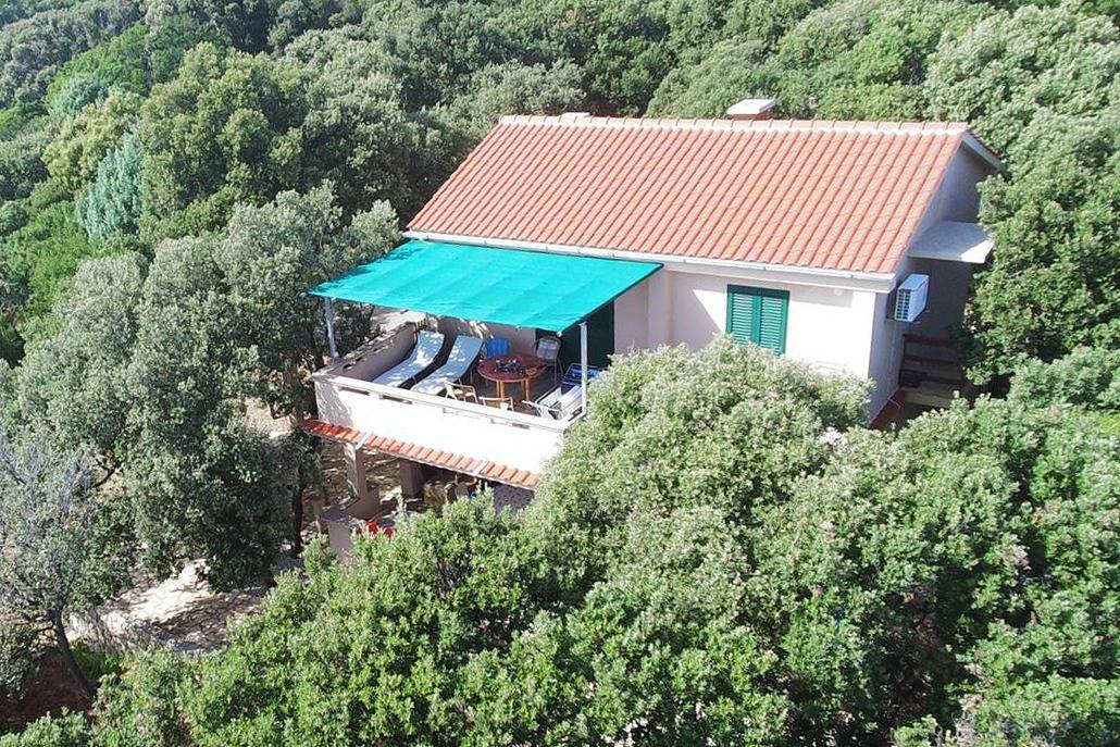 Entire apartment, Two bedroom apartment with terrace and sea view Cove Mulobedanj, Pag A-16285-a in Novalja, Pag Island