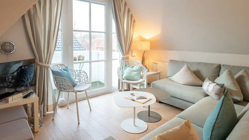 Ferienwohnung für 4 Personen, mit Balkon auf Spiekeroog