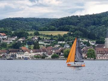 Ferienwohnung für 5 Personen, mit Balkon am Bodensee (Schweiz)