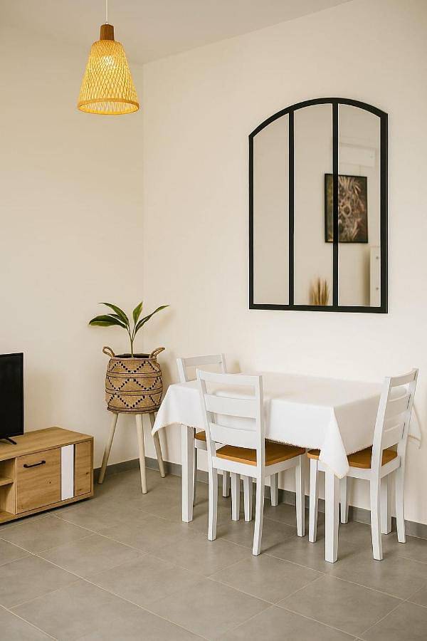 Appartement de vacances pour 2 personnes, avec jardin