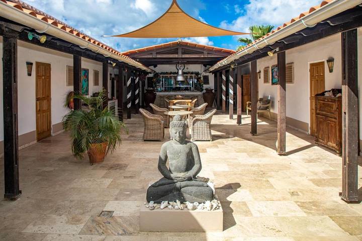 Hotel voor 4 personen, met terras op Bonaire