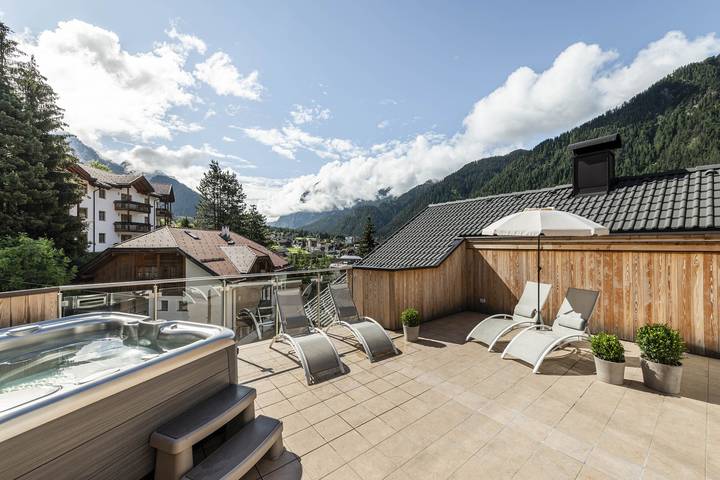 Vakantieappartement voor 6 personen, with tuin and sauna as well as whirlpool - 1