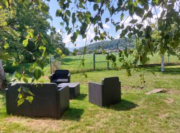 Appartement de vacances pour 4 personnes, avec jardin et terrasse dans le Haut-Rhin