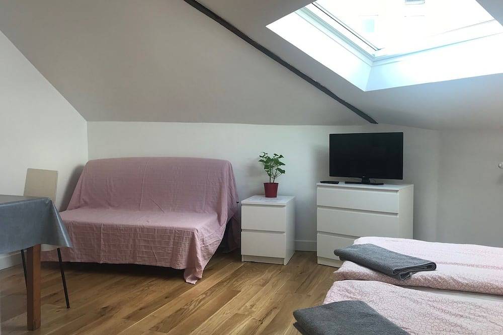 Apartamento entero, Barato Paris. Apartamento nuevo en casa de pueblo cerca del centro. in Le Pré-Saint-Gervais, Sena-Saint Denis