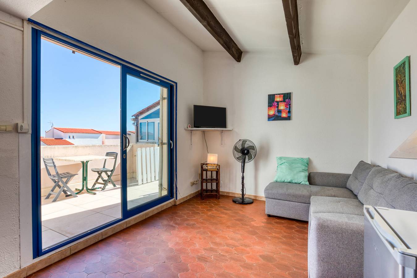 Apartamento entero, Cap d'Agde T2 terraza, vista al mar, playa cercana in Cap d'Agde, Agde