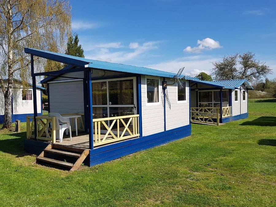 Camping Les Naïades - Chalet 4 personen - Nemo - 20m² - 2 Schlafzimmer in Chatel-Chéhéry, Ardennen