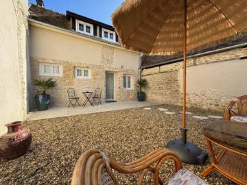 Gîte pour 2 personnes, avec vue et jardin, animaux acceptés à Pacy-sur-Eure