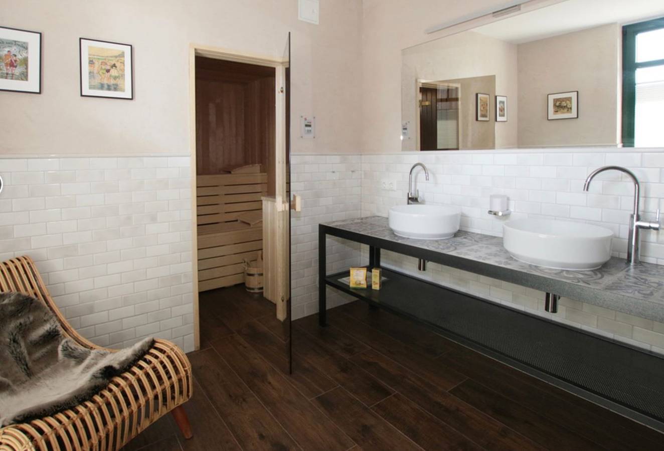 Exklusives "Landhaus Markurt" mit Sauna und Kamin in Born auf dem Darß in Born a. Darß, Born am Darß