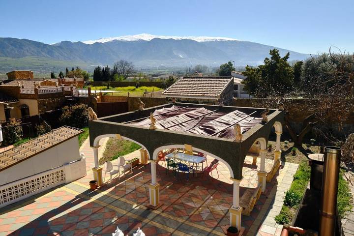Casa rural para 8 personas, con piscina además de jardín y vistas, Familias con niños en El Padul - 4