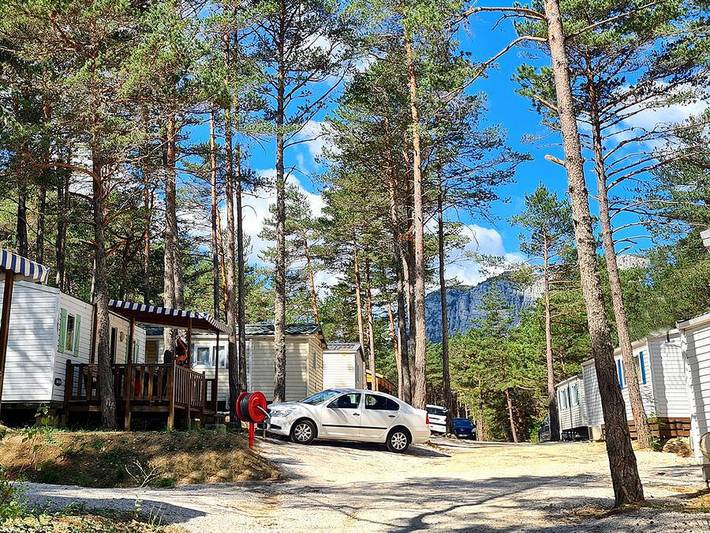Camping Tikayan La Pinatelle - Mobilheim 6 personen - Colorado Eco. in Saint-Auban, Cannes und Umgebung