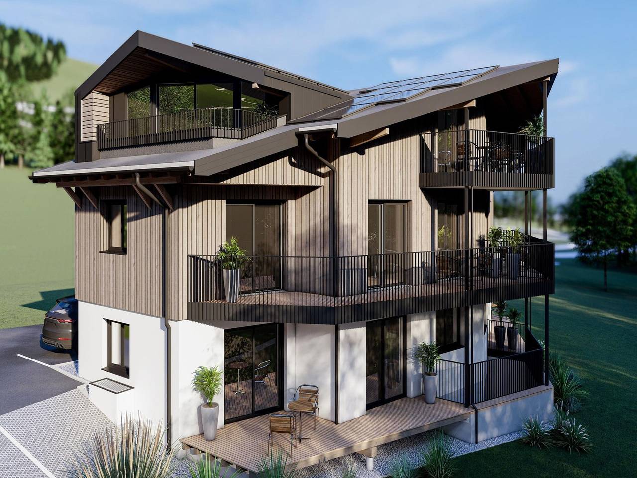 Appartement entier, Appartement directement sur la piste de ski in Saalbach, Saalbach-Hinterglemm