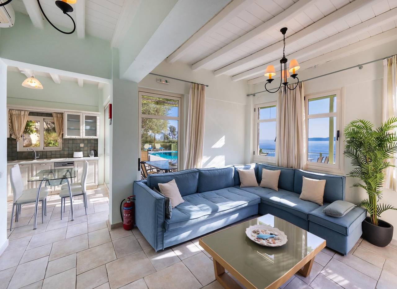 Villa Votsalo in Syvota (Lefkada), Greece