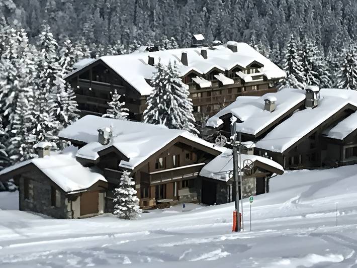 Gîte pour 6 personnes, avec balcon à Courchevel - 3