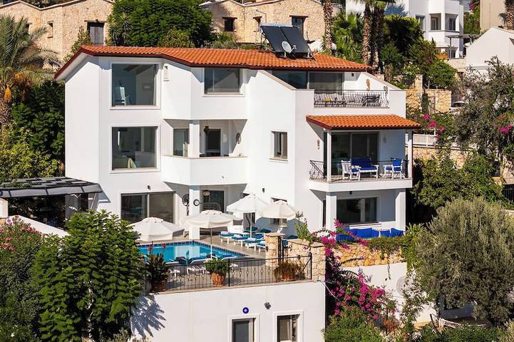 Maison de vacances pour 10 personnes, avec jardin et balcon dans Province d'Antalya