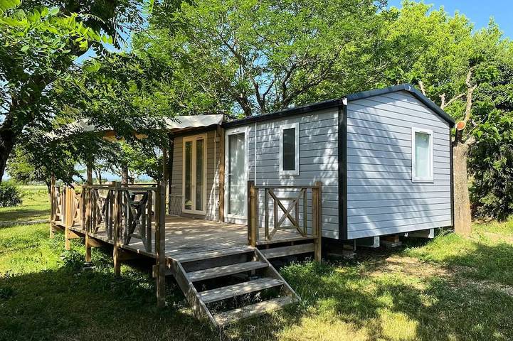 Mobil home pour 4 personnes à Saint-Germain