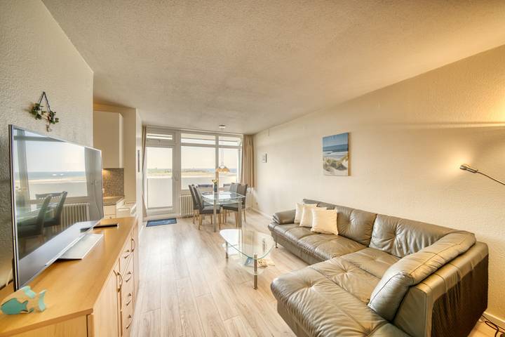 Ferienpark für 4 Personen, mit Balkon und Ausblick sowie Seeblick