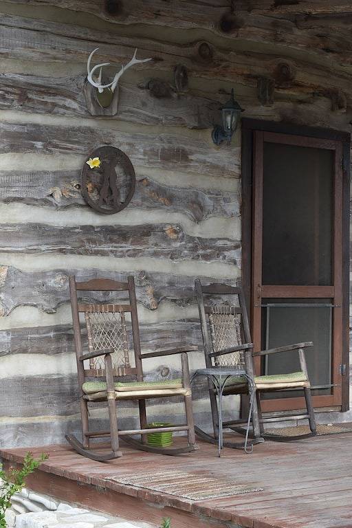 Maner Log Cabin romantische Blockhütte weg von allem in Gillespie County