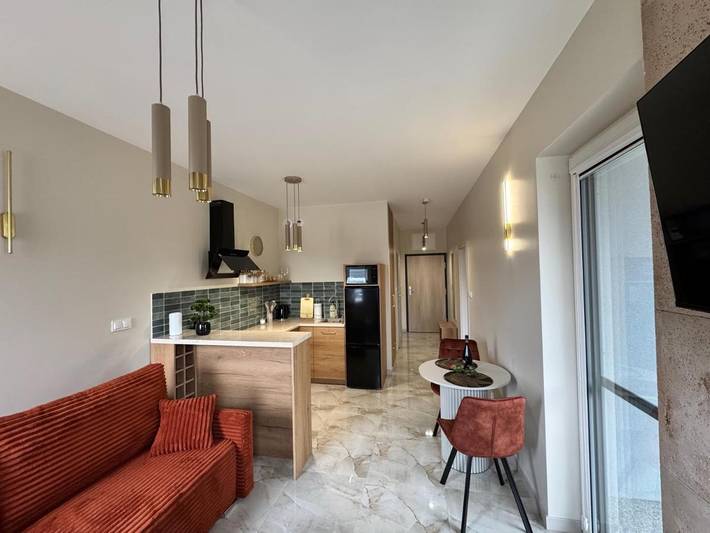 Apartament wakacyjny dla 3 osób, z Taras w Uniejów