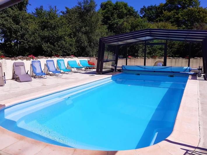Location de vacances pour 4 personnes, avec piscine et jardin, animaux acceptés à Corseul - 2