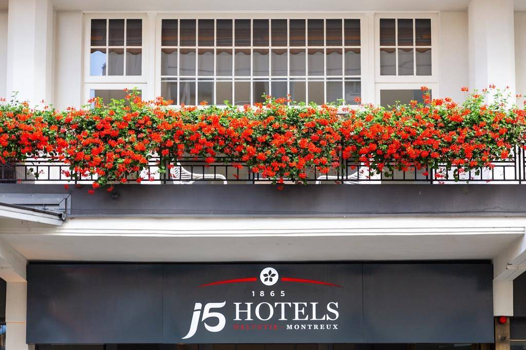 J5 Hotels Helvétie Montreux - Single room, shower/wc in Montreux, Lake Geneva