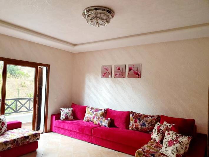 Gîte pour 6 personnes, avec piscine ainsi que vue et jardin à M'diq - 3