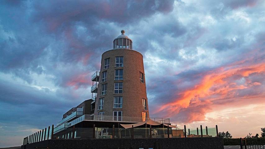 Ferienwohnung für 4 Personen, mit Balkon und Sauna in Zeeland