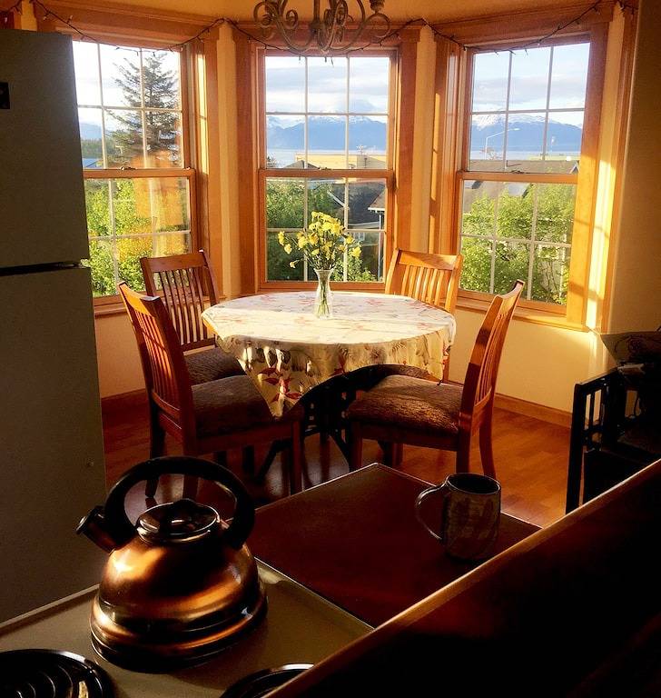 Ganze Wohnung, Whirlpool Suite Ocean View Homer Alaska Cafe / Buchhandlung / Strand in Homer, Kenai Peninsula