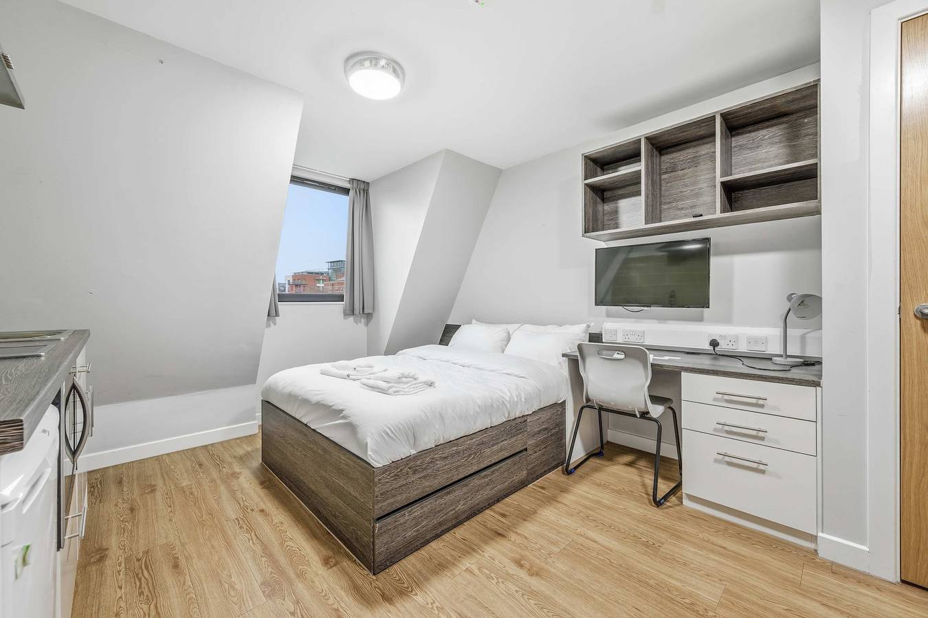 Studio entier, Modern Budget Double Studio in Central Nottingham in Nottingham, East Midlands