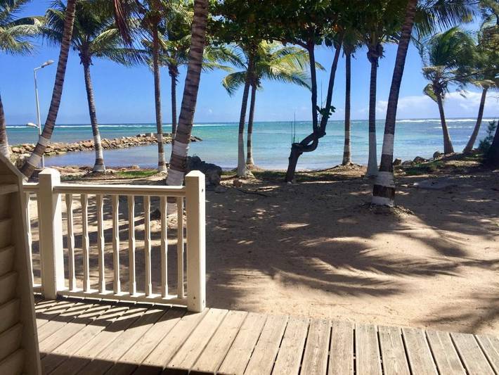 Hôtel pour 2 personnes, avec terrasse et vue à La Désirade (île)