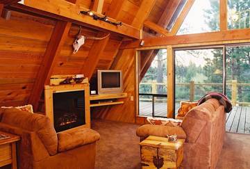 Log Cabin for 8 People in Oregon, USA, Photo 2