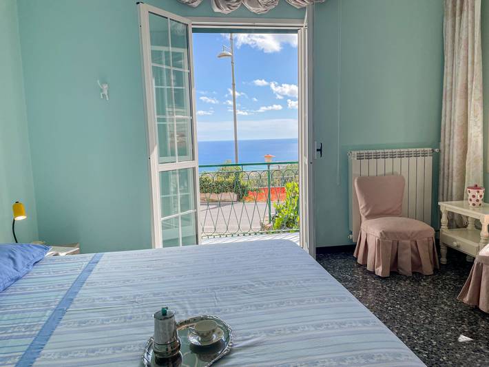 Ferienhaus für 4 Personen, mit Balkon und Terrasse sowie Garten und Ausblick in Pietra Ligure Gemeinde - 4