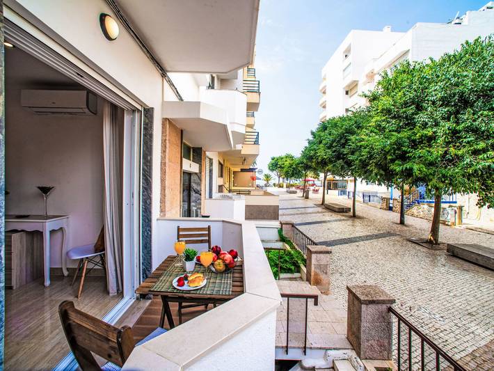 Vakantieappartement voor 3 personen, met balkon in Armação de Pera