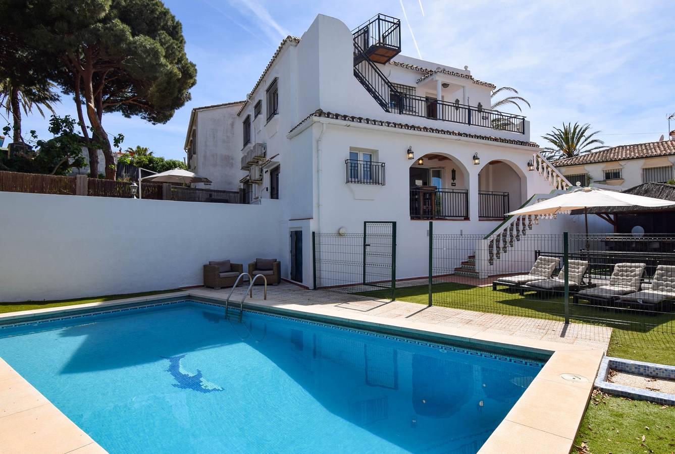 Casa De Vacaciones para 8 Personas en Mijas Costa, Mijas