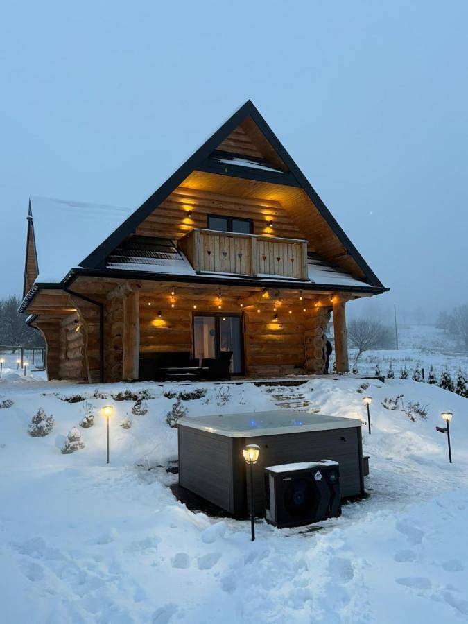 Dom dla 11 osób, z ogród i sauna oraz jacuzzi w Zawoja