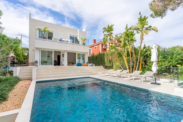 Ferienhaus für 6 Personen, mit Balkon und Terrasse sowie Garten in El Toro