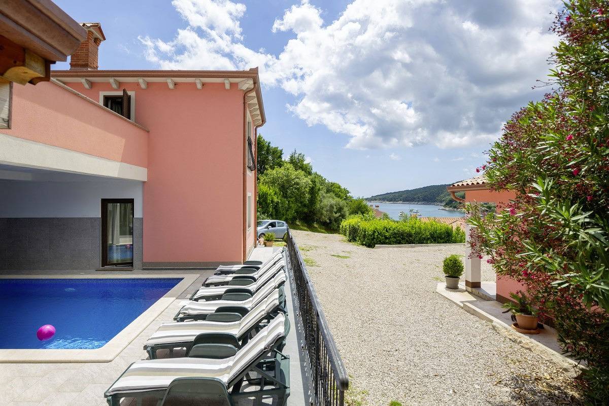Villa Oliva Vilea in Sveta Marina  - Haus für 8 Personen in Sveta Marina, Ostküste Istrien